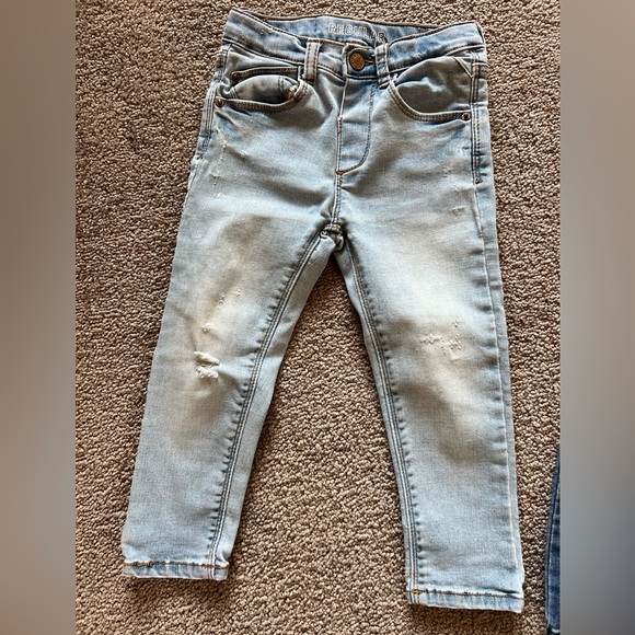 Kids Denim Jeans Set - Light Blue, Blue, and Black - Picture 5 of 8